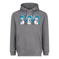 Storm snowman winter Heavyweight Hoodie - JahusDesignShop