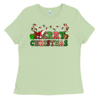 Matcha merry christmas Ladies Tee - OliviaCreatesArt