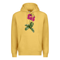 Antique Gold Moth Orchid Premium Hoodie - LillyAllenDesigns