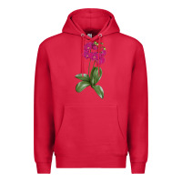 Cardinal Moth Orchid Premium Hoodie - LillyAllenDesigns