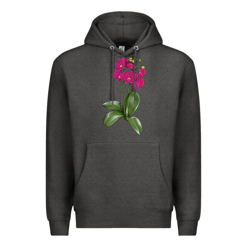 Moth Orchid Premium Hoodie by LillyAllenDesigns | Teevron