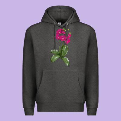 Moth Orchid Premium Hoodie Designed By Lillyallendesigns