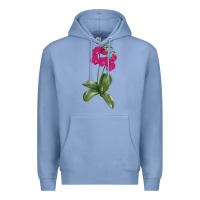 Colony Blue Moth Orchid Premium Hoodie - LillyAllenDesigns