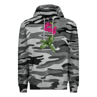 Slate Camo Moth Orchid Premium Hoodie - LillyAllenDesigns