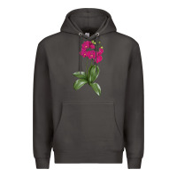 Smoke Moth Orchid Premium Hoodie - LillyAllenDesigns