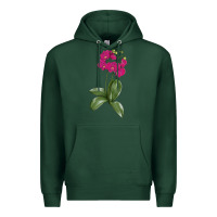 Sports Green Moth Orchid Premium Hoodie - LillyAllenDesigns