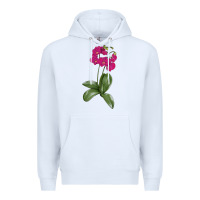 White Moth Orchid Premium Hoodie - LillyAllenDesigns