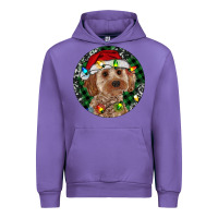 Tulip Cockapoo Christmas Urban Hoodie - RanaPortraitStore