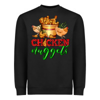 Black chicken nuggets Heavyweight Sweatshirt - AdoDesignShop