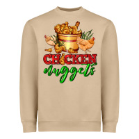 Mushroom chicken nuggets Heavyweight Sweatshirt - AdoDesignShop