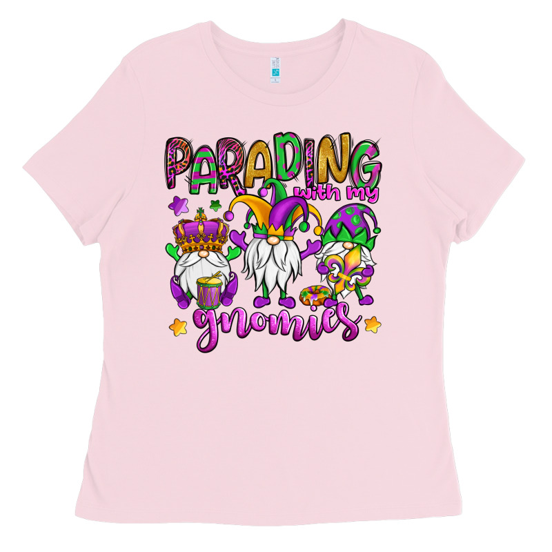 Parading With My Gnomies Ladies Tee by OliviaCreatesArt | Teevron