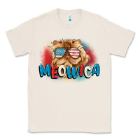 Natural meowica 4th of july Classic Tee - CowGirlArtShop