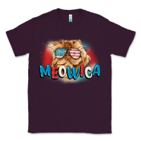 Plum meowica 4th of july Classic Tee - CowGirlArtShop
