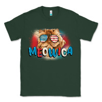 Sports Green meowica 4th of july Classic Tee - CowGirlArtShop