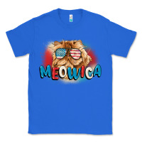 True Royal meowica 4th of july Classic Tee - CowGirlArtShop