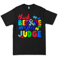 Black think before you judge Premium Tee - CowGirlArtShop