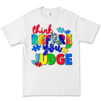 White think before you judge Premium Tee - CowGirlArtShop