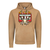 Vintage Camel bull skull sunflower floral cassette Vintage Hoodie - FaDigitalArtStudio