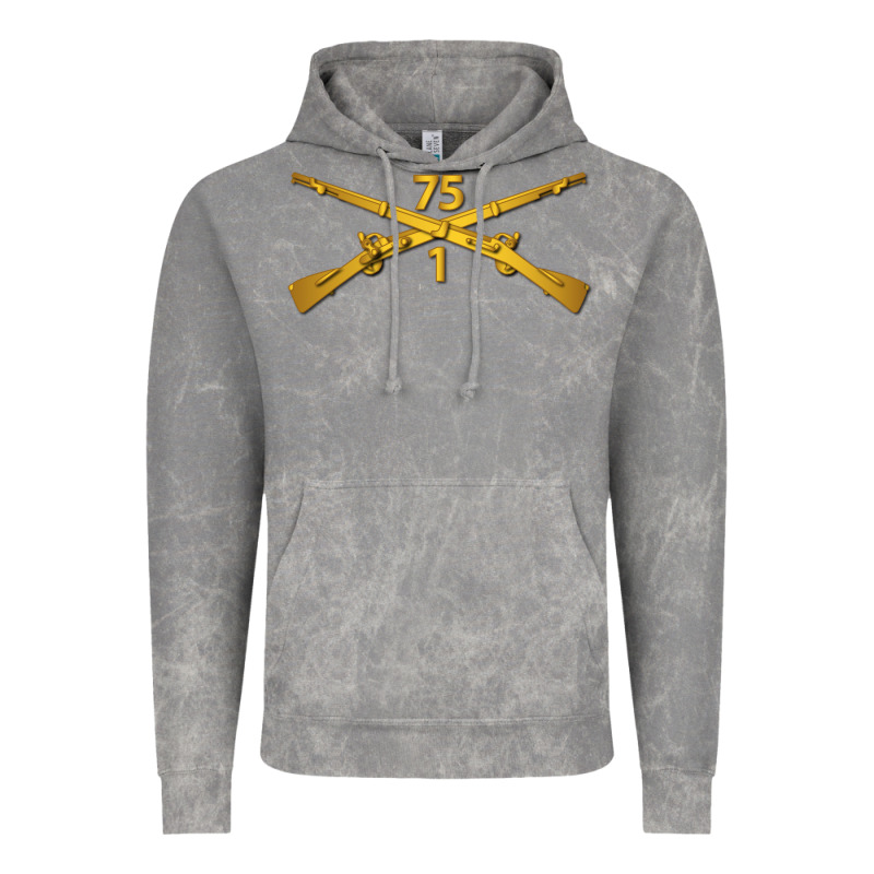 1st Bn 75th Infantry Regiment Ranger Branch Wo Txt Vintage Hoodie by maiPhamDesign | Teevron