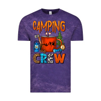 Cloud Purple camping crew camper coffee mug Vintage Tee - FaDigitalArtStudio