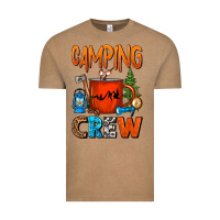 Vintage Coffee camping crew camper coffee mug Vintage Tee - FaDigitalArtStudio