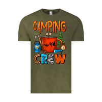 Vintage Olive camping crew camper coffee mug Vintage Tee - FaDigitalArtStudio