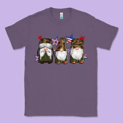 Military Gnomes Star Classic Tee Designed By Artiststas