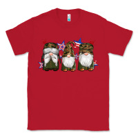 Red military gnomes star Classic Tee - Artiststas