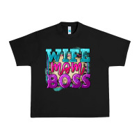 Black Wife mom boss Mother's Day Urban Heavy Tee - FaDigitalArtStudio
