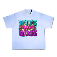 Grape Ice Wife mom boss Mother's Day Urban Heavy Tee - FaDigitalArtStudio