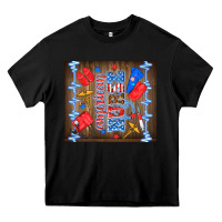 Black American nurse Heavy Core Tee - TumblerDesignByShophia