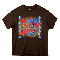 Chocolate Brown American nurse Heavy Core Tee - TumblerDesignByShophia