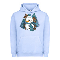 Pigment Grape Ice Snowman Winter Urban Hoodie - RanaPortraitStore