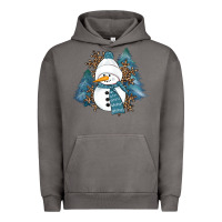 Pigment Tornado Snowman Winter Urban Hoodie - RanaPortraitStore