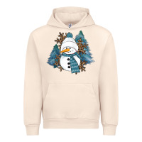 Sandshell Snowman Winter Urban Hoodie - RanaPortraitStore
