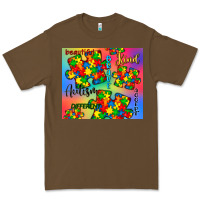 Cacao autism puzzle piece Premium Tee - CowGirlArtShop