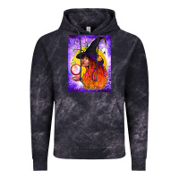 Cloud Black witch with crystal ball air freshener Vintage Hoodie - BundleAndBundleShop