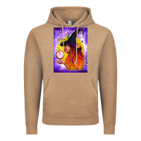 Vintage Coffee witch with crystal ball air freshener Vintage Hoodie - BundleAndBundleShop