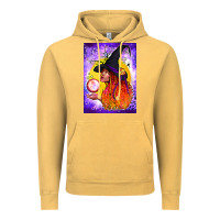 Vintage Mustard witch with crystal ball air freshener Vintage Hoodie - BundleAndBundleShop