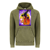 Vintage Olive witch with crystal ball air freshener Vintage Hoodie - BundleAndBundleShop