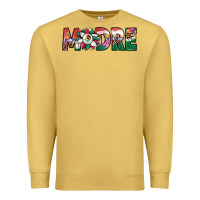 Antique Gold mexican flag sunflower madre Premium Sweatshirt - JahusDesignShop