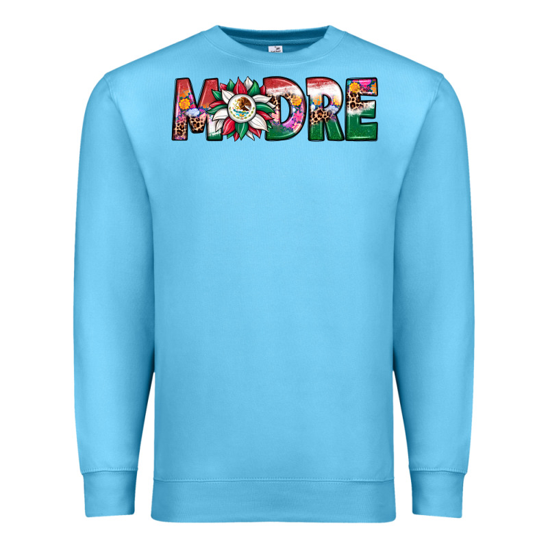Mexican Flag Sunflower Madre Premium Sweatshirt by JahusDesignShop | Teevron