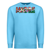 Ocean Blue mexican flag sunflower madre Premium Sweatshirt - JahusDesignShop
