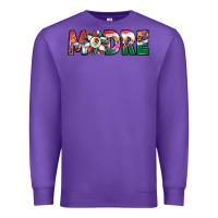 Purple mexican flag sunflower madre Premium Sweatshirt - JahusDesignShop
