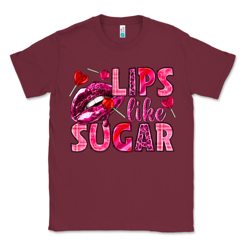 Lips Like Sugar Valentine's Day Classic Tee by HowdyJamesFarm | Teevron