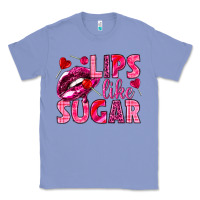 Colony Blue Lips like sugar Valentine's Day Classic Tee - HowdyJamesFarm
