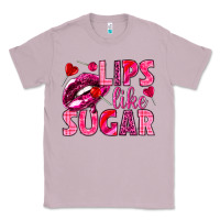 Lilac Lips like sugar Valentine's Day Classic Tee - HowdyJamesFarm