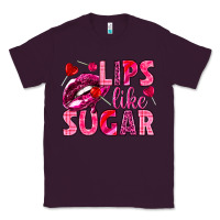 Plum Lips like sugar Valentine's Day Classic Tee - HowdyJamesFarm