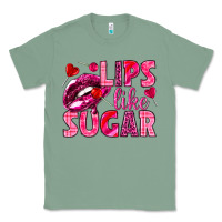 Sage Lips like sugar Valentine's Day Classic Tee - HowdyJamesFarm