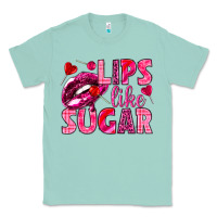 Seafoam Lips like sugar Valentine's Day Classic Tee - HowdyJamesFarm